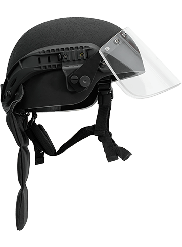 Law Enforcement Hybrid-composite Helmets